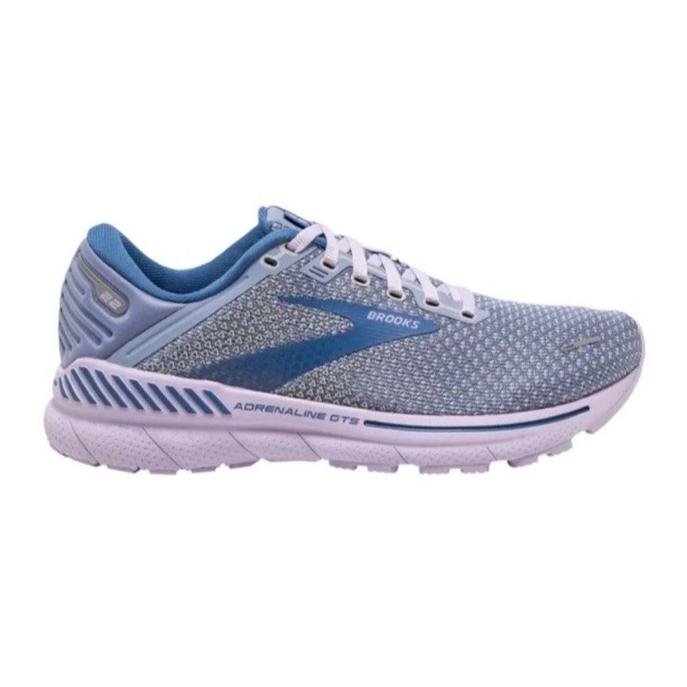 🔥🔥Brooks Adrenaline GTS 22 Womens 9.5 Purple Blue Running Shoes- EXCELLENT!!!
